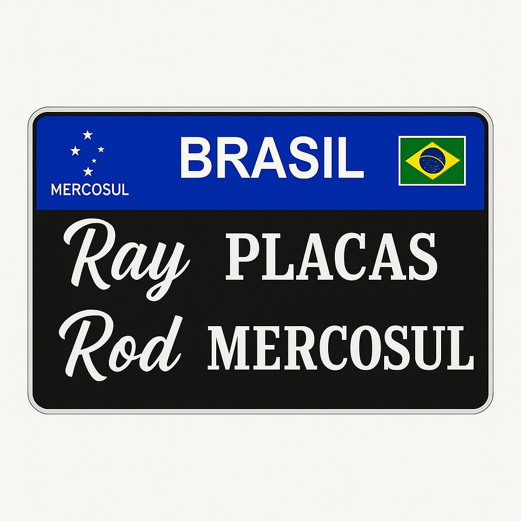 Ray PLACAS Rod MERCOSUL